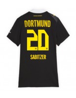Borussia Dortmund Marcel Sabitzer #20 Venkovní Dres pro Dámské 2026-27 Krátký Rukáv
